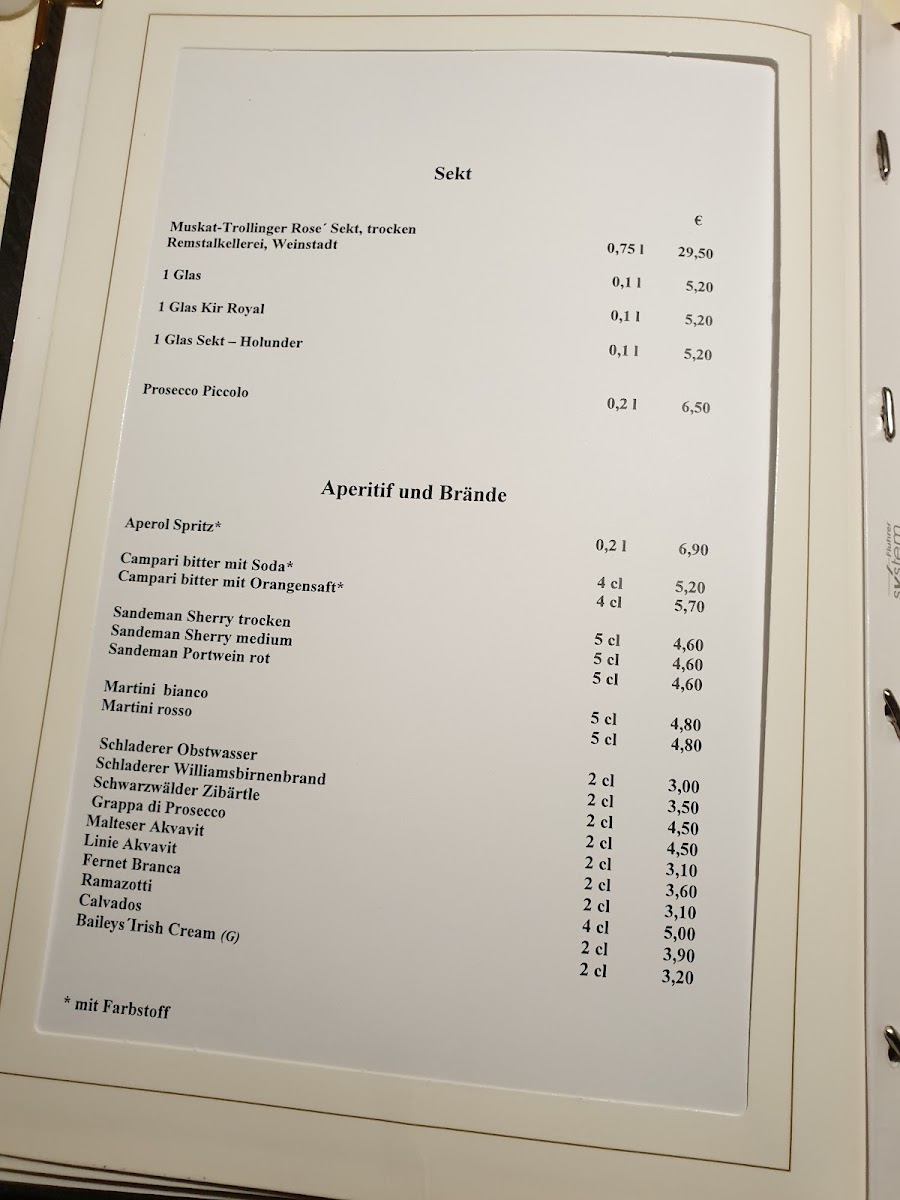 Menu Restaurant Rembrandtstuben-10