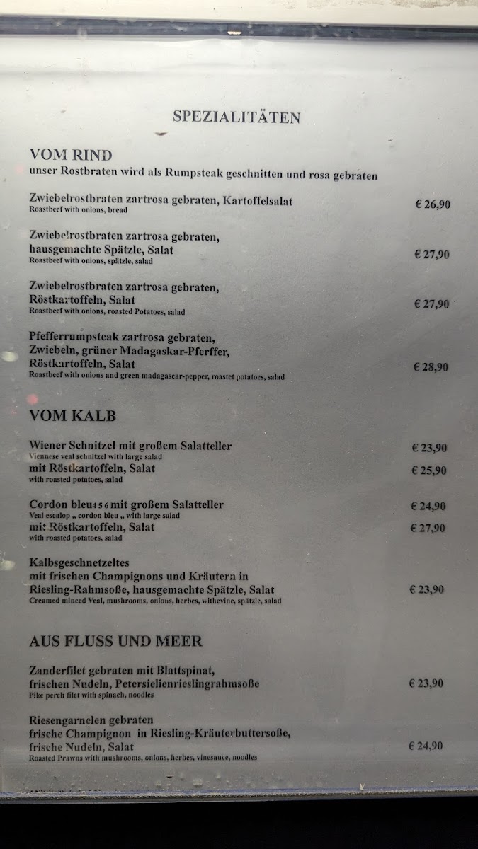 Menu Restaurant Rembrandtstuben-4