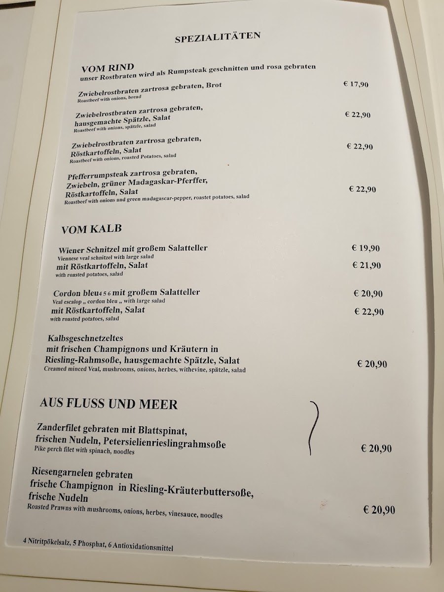 Menu Restaurant Rembrandtstuben-6